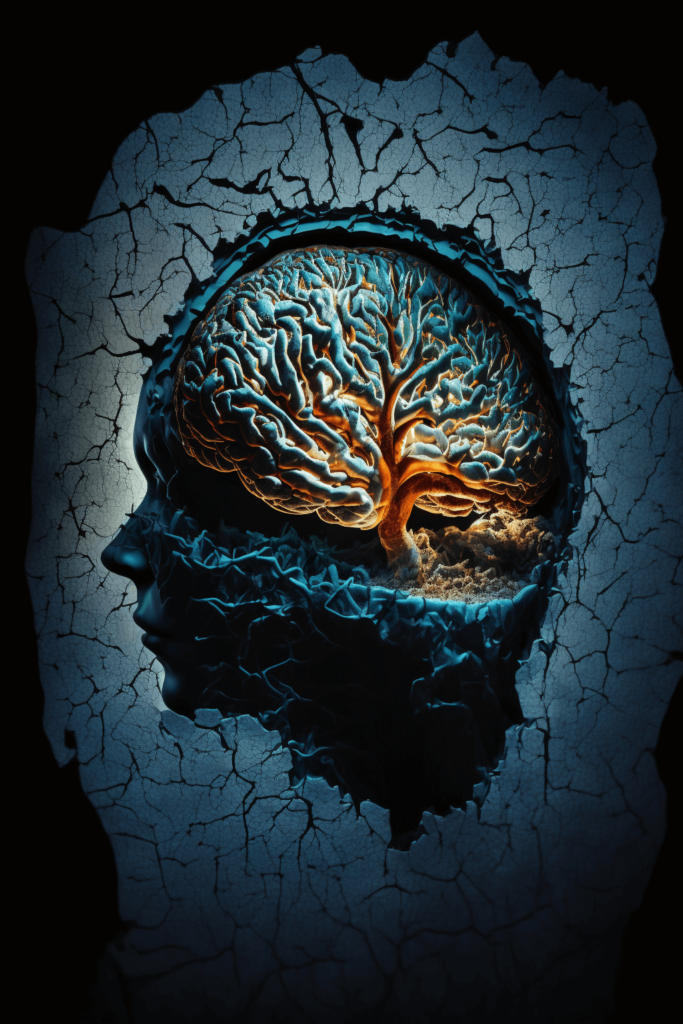 Colorful illustration of a human brain, depicting various regions and connections to symbolize neuroplasticity and cognitive functions - Neuroplasticity for Business Owners